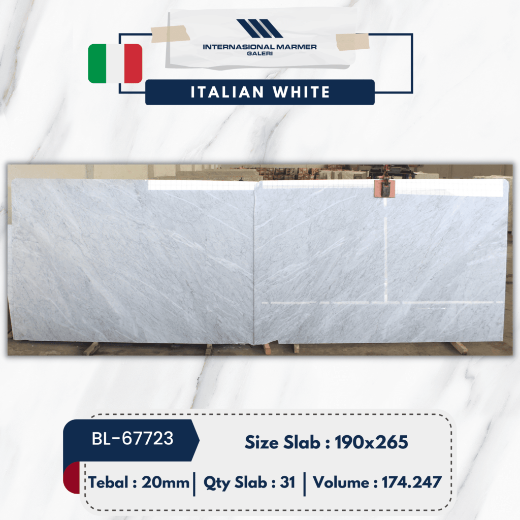 Marmer Putih Italian White | BL-67723