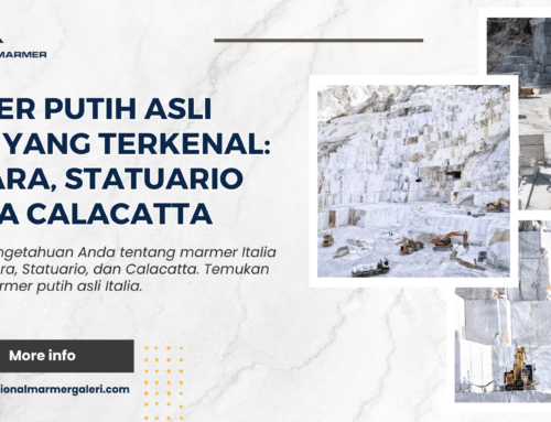 Marmer Putih Asal Italia yang Terkenal: Carrara, Statuario Hingga Calacatta