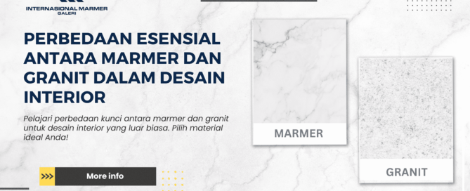 Perbedaan Marmer dan Granit
