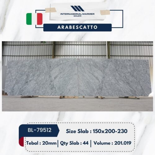 Marmer Putih Arabescatto | BL-79512_Marmer Putih Italy