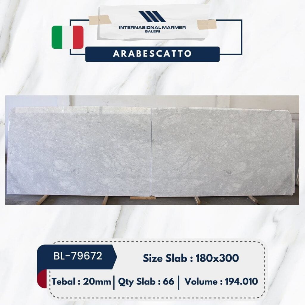 Marmer Putih Arabescatto | BL-79672_Marmer Putih Italy