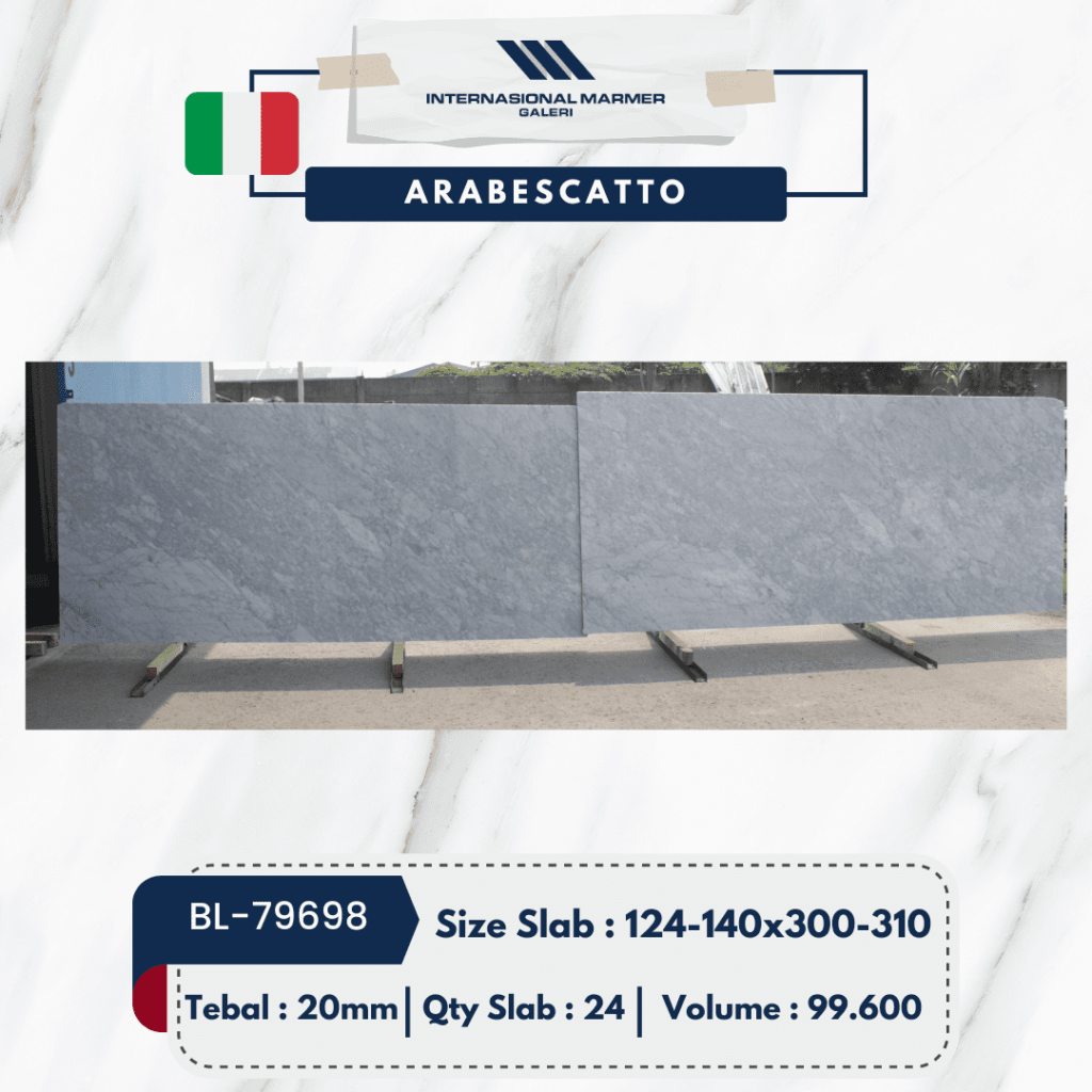 Marmer Putih Arabescatto BL-79698_Marmer Putih Italy